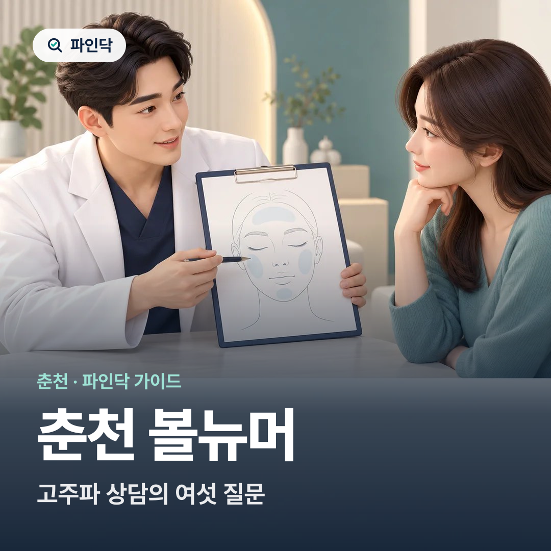 춘천 볼뉴머 — 고주파 상담의 여섯 질문